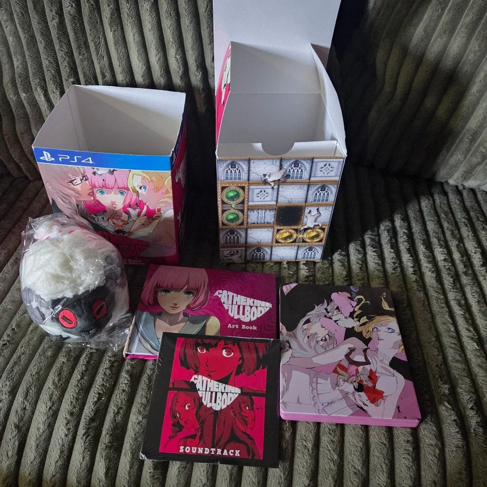 Catherine Full Body Hearts Desire Premium Edition PS4 Atlus Steelbook Sheep